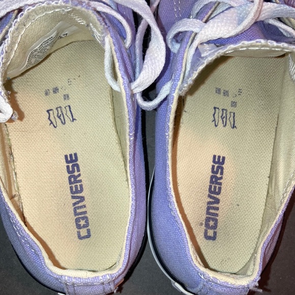 Converse Unisex 70 Ox Lilac Chuck Taylor All Star Low Top Sneakers Youth Size 2 - Picture 11 of 12